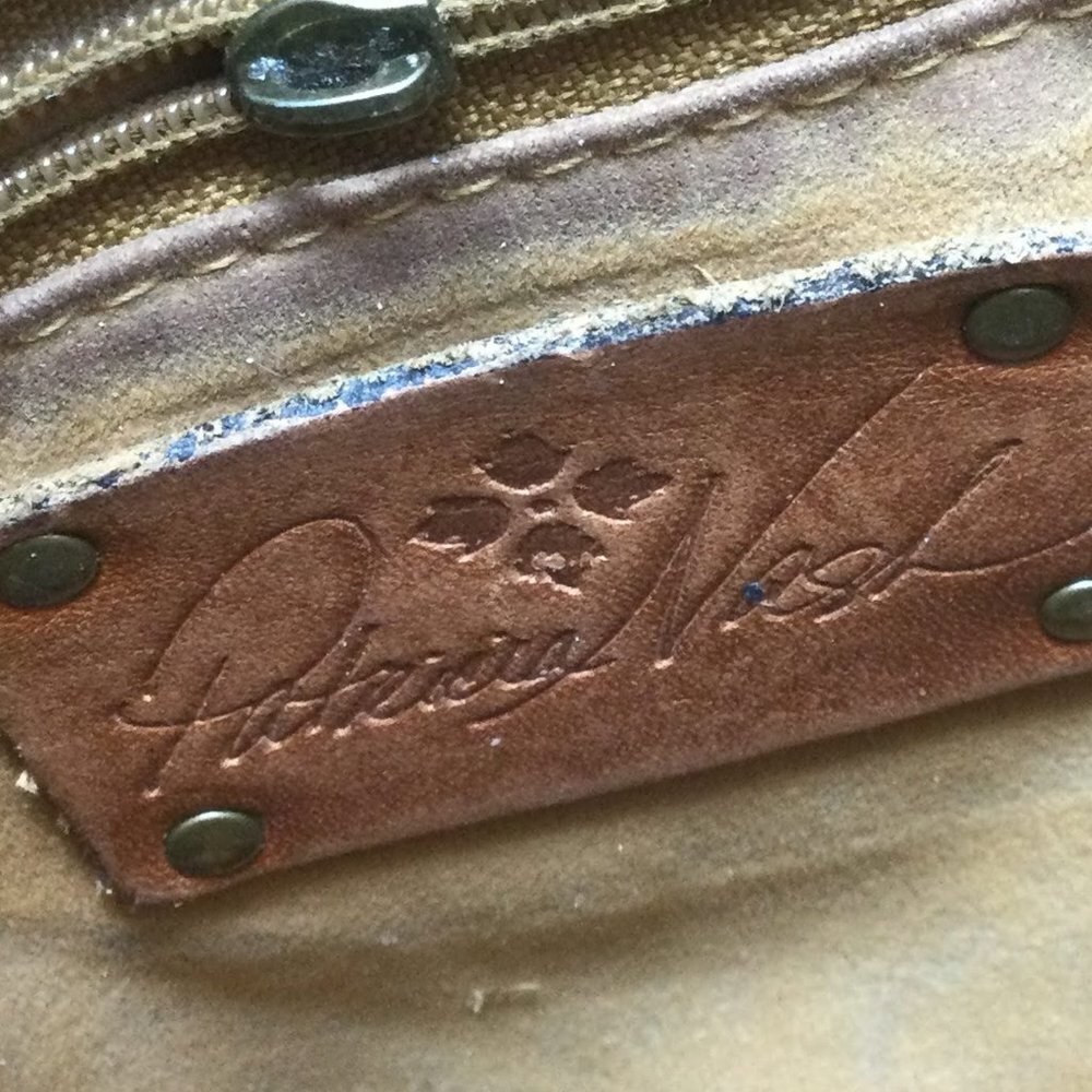 Patricia Nash Brown Distressed Leather Crossbody - Picture 13 of 13